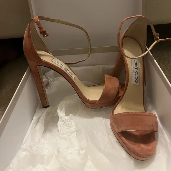 Jimmy Choo Suede Misty 120 - Picture 11 of 12